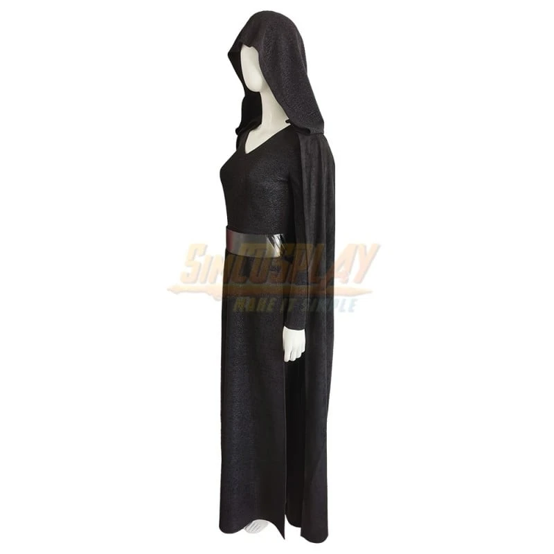 Star Wars 9 Dark Rey Cosplay Costume Full Black Suit - Image 5