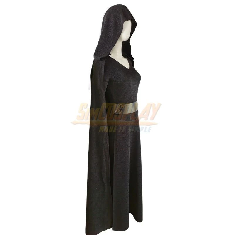 Star Wars 9 Dark Rey Cosplay Costume Full Black Suit - Image 4