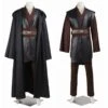 Star Wars Anakin Skywalker Cosplay Costume Classic Black Suit