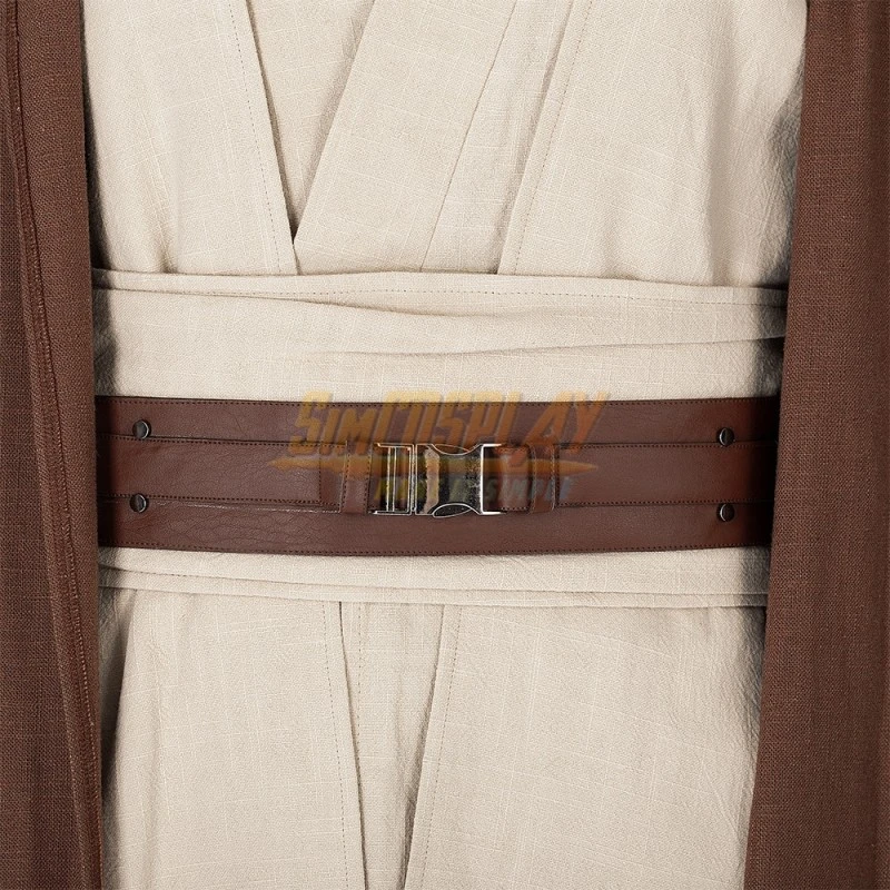 Star Wars Obi-Wan Kenobi Cosplay Costumes Jedi Master Robes Top Level - Image 20