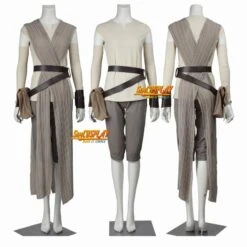 Star Wars The Force Awakens Rey Cosplay Costume
