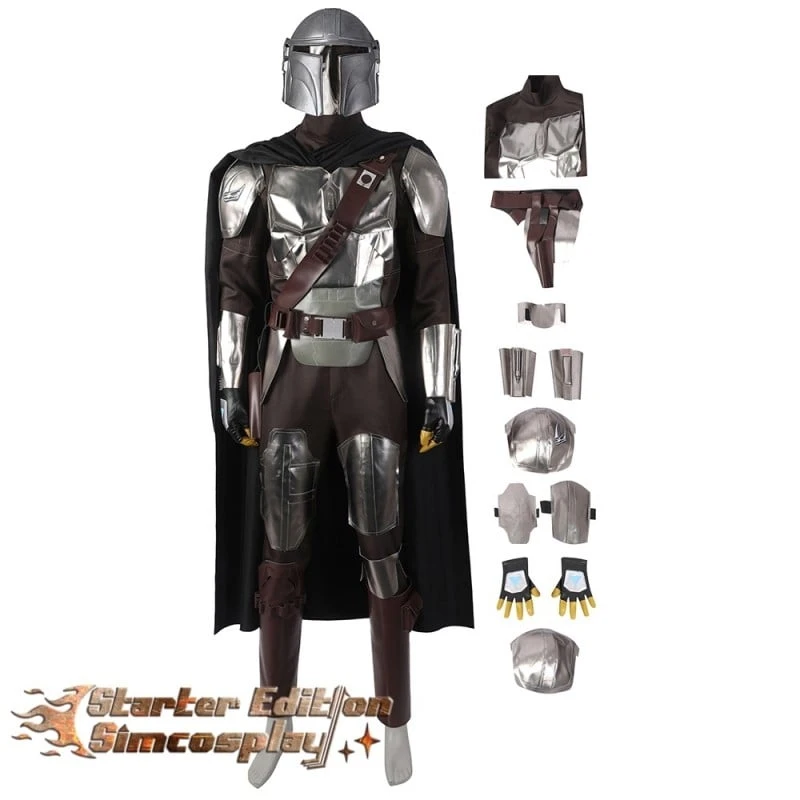 The Mandalorian Season 3 Din Djarin Cosplay Costume 1 The Mandalorian Season 3 Din Djarin Cosplay Costume