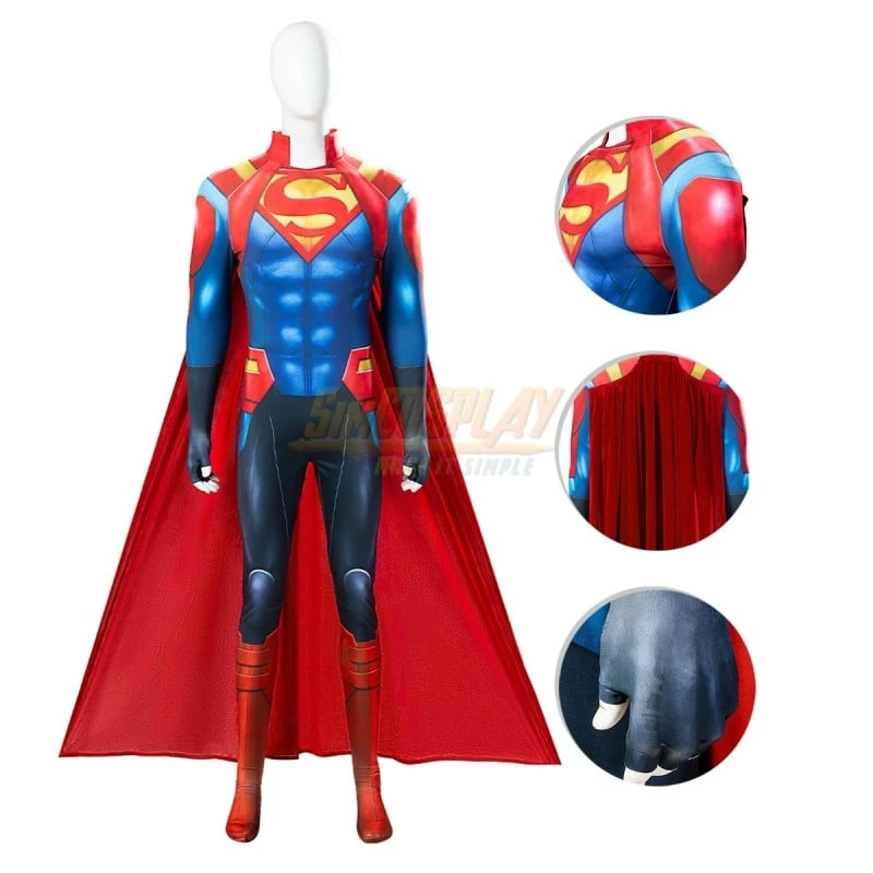 SuperHero Jonathan Kent Cosplay Costume Halloween Cosplay Suit 1 SuperHero Jonathan Kent Cosplay Costume Halloween Cosplay Suit