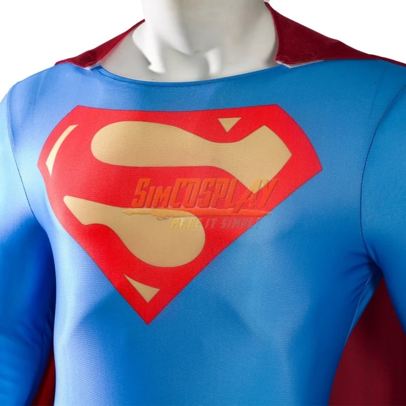 Super Hero Clark Kent 1978 Cosplay Costume Christopher Reeve Classic Edition 17 Super Hero Clark Kent 1978 Cosplay Costume Christopher Reeve Classic Edition - Image 17