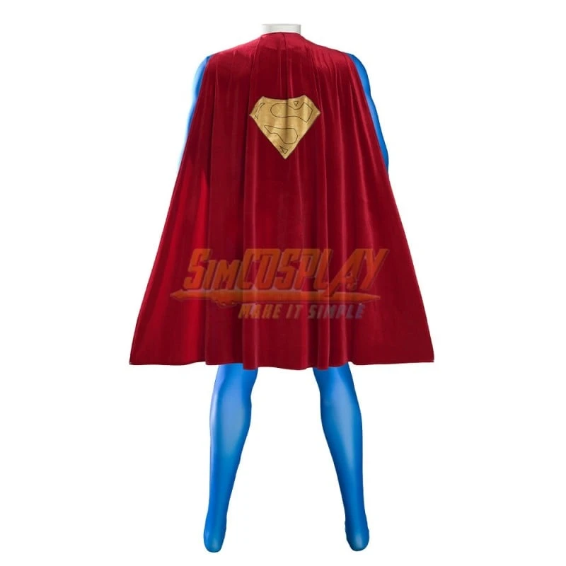 Super Hero Clark Kent 1978 Cosplay Costume Christopher Reeve Classic Edition 7 Super Hero Clark Kent 1978 Cosplay Costume Christopher Reeve Classic Edition - Image 7