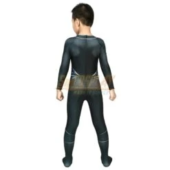 Kids Super Hero Clark's Black Suit Black Cosplay Costume For Children SKD19045 -Simcosplay Outlet Store superman black suit for kids 5