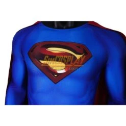 Super Hero Costume Infinite Earths Clark's Blue Cosplay Suit With Cloak -Simcosplay Outlet Store superman costume crisis on infinite earths 11
