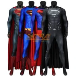Halloween Clark Cosplay Costumes Spandex SuperHero Cosplay Suit J210323SP