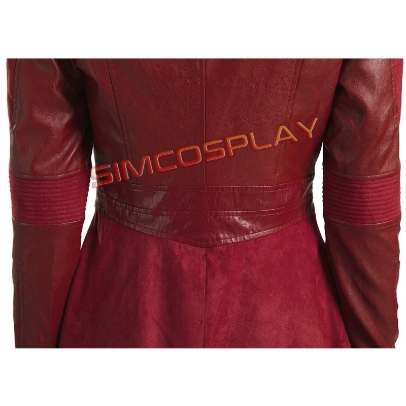 Scarlet Witch Costume Wanda Maximoff Classic Cosplay Suit Top Level 13 Scarlet Witch Costume Wanda Maximoff Classic Cosplay Suit Top Level - Image 13