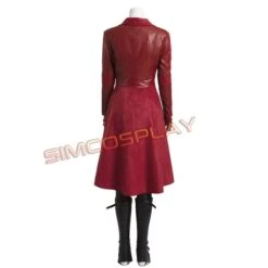 Scarlet Witch Costume Wanda Maximoff Classic Cosplay Suit Top Level 19 Scarlet Witch Costume Wanda Maximoff Classic Cosplay Suit Top Level -Simcosplay Outlet Store sw 4