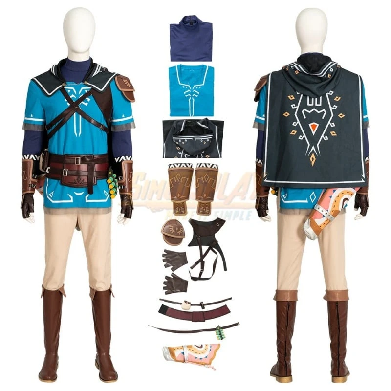Tears Of The Kingdom Link Cosplay Costumes Top Level 1 Tears Of The Kingdom Link Cosplay Costumes Top Level