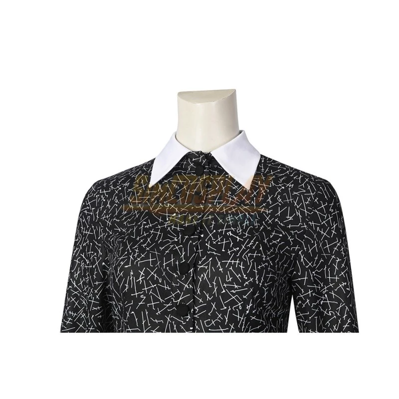 The Addams Family Wednesday Addams Cosplay Costumes V1 12 The Addams Family Wednesday Addams Cosplay Costumes V1 - Image 12