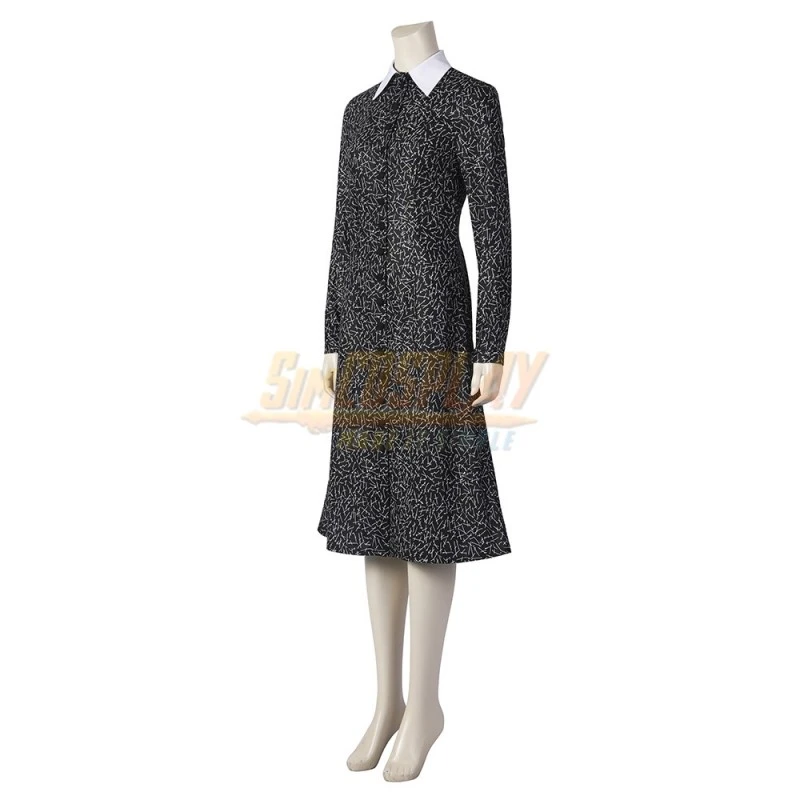 The Addams Family Wednesday Addams Cosplay Costumes V1 5 The Addams Family Wednesday Addams Cosplay Costumes V1 - Image 5