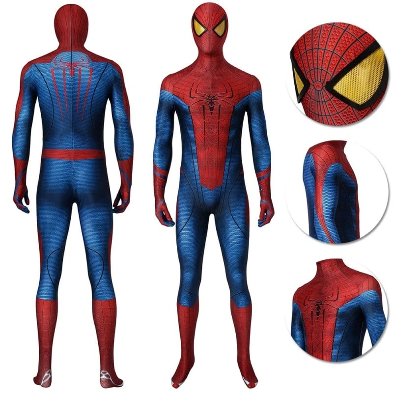 The Amazing Spider-Man Peter Parker Suit HD Cosplay Costume Edition 1 The Amazing Spider-Man Peter Parker Suit HD Cosplay Costume Edition