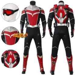 The Falcon Cosplay Costume The Falcon And The Winter Soldier Dress Up Suit Top Level