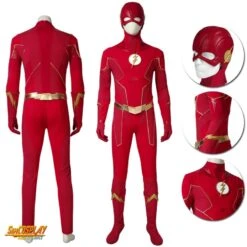 TF Season 6 Barry Allen Cosplay Costumes Sac19tfs6