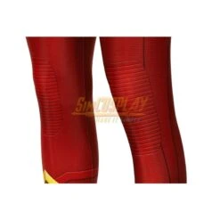 TF Cosplay Suit 3D Printed Spandex Season 6 Barry Allen Cosplay Red Suit -Simcosplay Outlet Store the flash suit 12