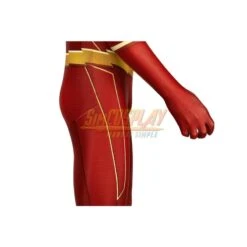 TF Cosplay Suit 3D Printed Spandex Season 6 Barry Allen Cosplay Red Suit -Simcosplay Outlet Store the flash suit 13