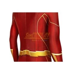 TF Cosplay Suit 3D Printed Spandex Season 6 Barry Allen Cosplay Red Suit -Simcosplay Outlet Store the flash suit 15