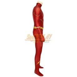 TF Cosplay Suit 3D Printed Spandex Season 6 Barry Allen Cosplay Red Suit -Simcosplay Outlet Store the flash suit 5