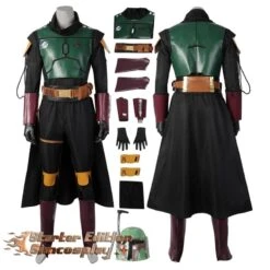 The Mandalorian Boba Fett Cosplay Costume