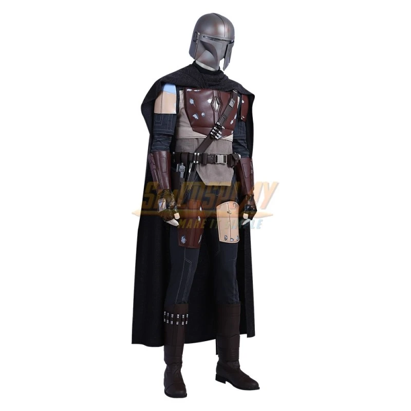 The Mandalorian Classic Cosplay Costumes Star Wars Cosplay Suit Top Level 2 The Mandalorian Classic Cosplay Costumes Star Wars Cosplay Suit Top Level - Image 2