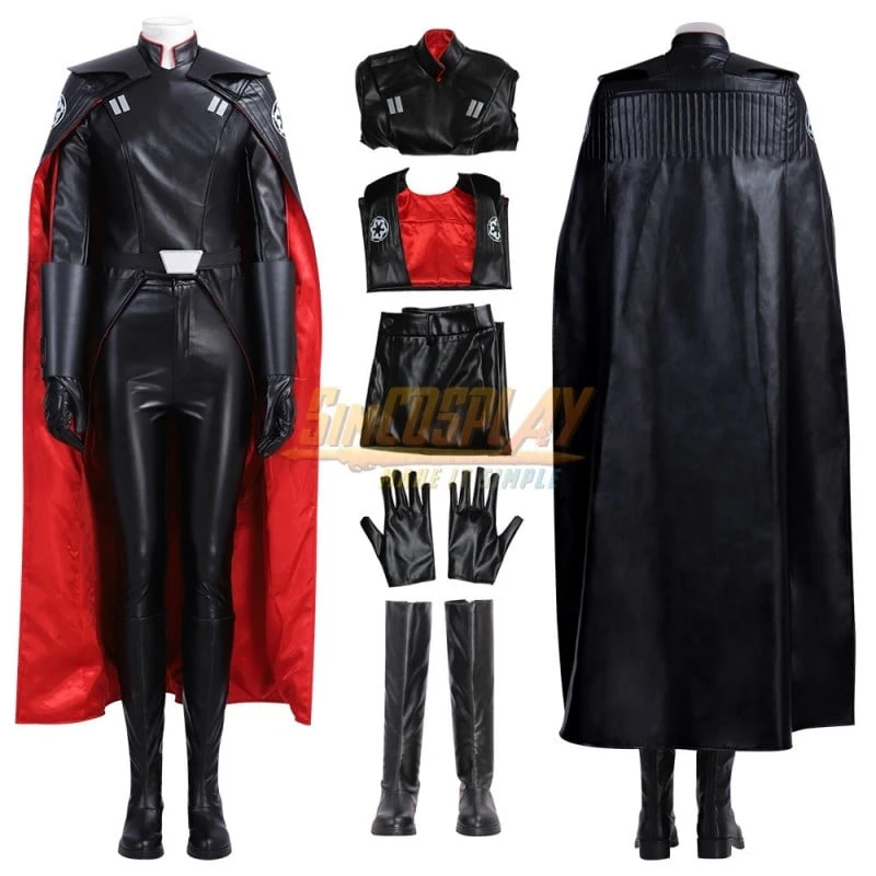 The Second Sister Inquisitor Costume Trilla Suduri Suits Star Wars Jedi Fallen Order Cosplay Top Level