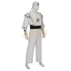 Tommy Oliver White Ninja Ranger Cosplay Costume Top Level 30 Tommy Oliver White Ninja Ranger Cosplay Costume Top Level -Simcosplay Outlet Store tommy oliver white ninja ranger cosplay costume top level3 2