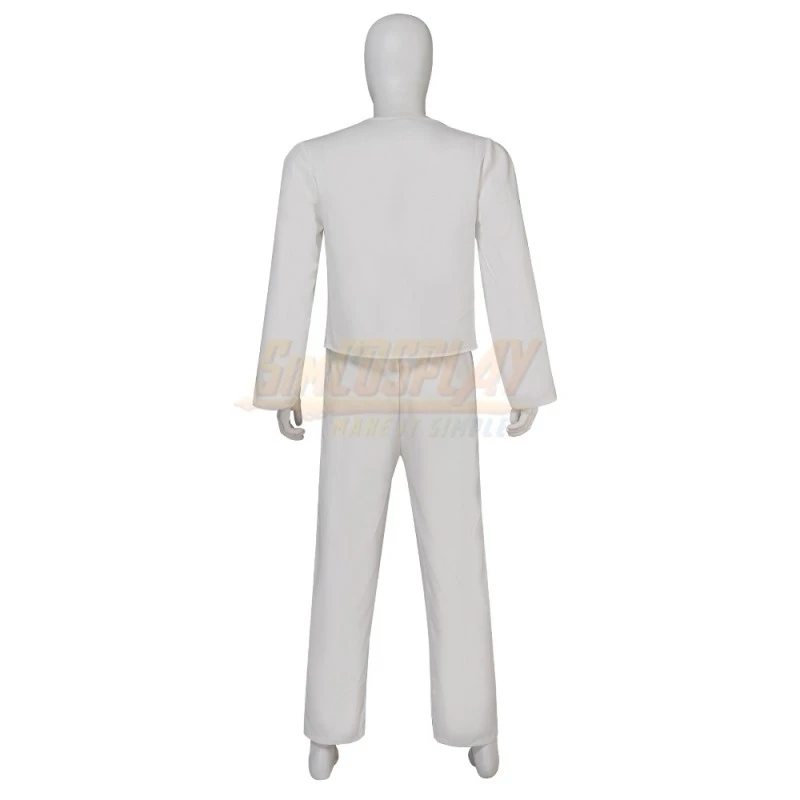 Tommy Oliver White Ninja Ranger Cosplay Costume Top Level 15 Tommy Oliver White Ninja Ranger Cosplay Costume Top Level - Image 15