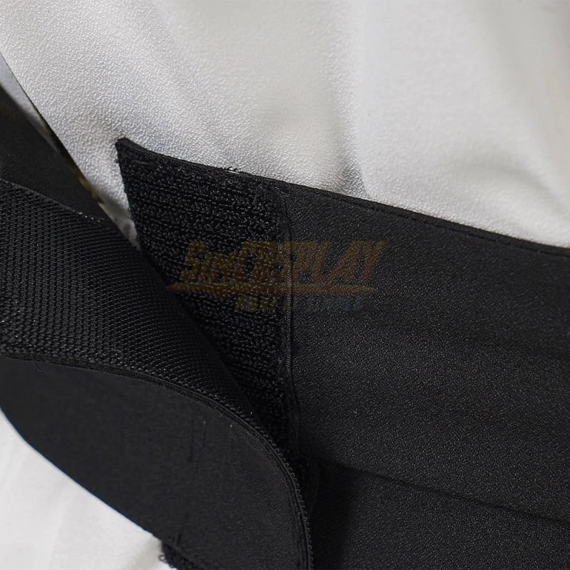 Tommy Oliver White Ninja Ranger Cosplay Costume Top Level 17 Tommy Oliver White Ninja Ranger Cosplay Costume Top Level - Image 17