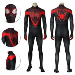 Ultimate Spider-Man Miles Morales Costume Ultimate Spider Cosplay Suit