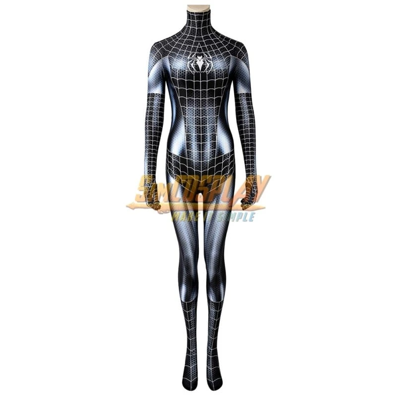 Venom Female Cosplay Suit Spider-man Venom Woman Cosplay Costume Spiderman Girls Suit 3 Venom Female Cosplay Suit Spider-man Venom Woman Cosplay Costume Spiderman Girls Suit - Image 3
