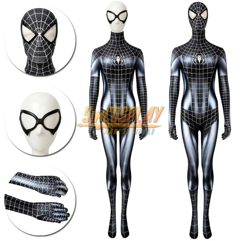Venom Female Cosplay Suit Spider-man Venom Woman Cosplay Costume Spiderman Girls Suit 1 Venom Female Cosplay Suit Spider-man Venom Woman Cosplay Costume Spiderman Girls Suit