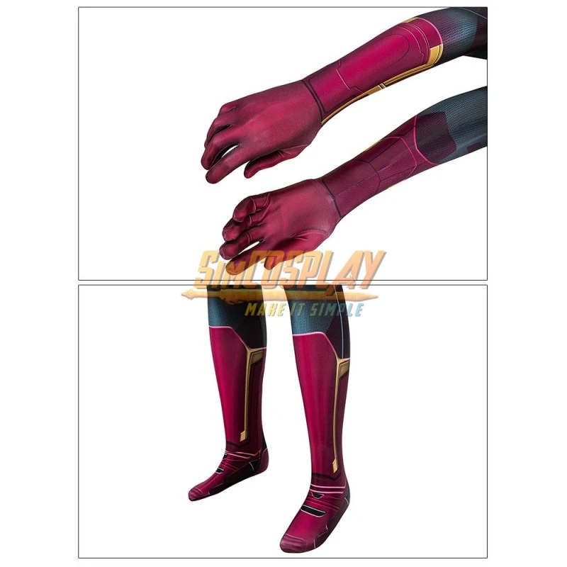 Vision Costume The Wanda Vision Cosplay Suit 3D Printed Edition 6 Vision Costume The Wanda Vision Cosplay Suit 3D Printed Edition - Image 6