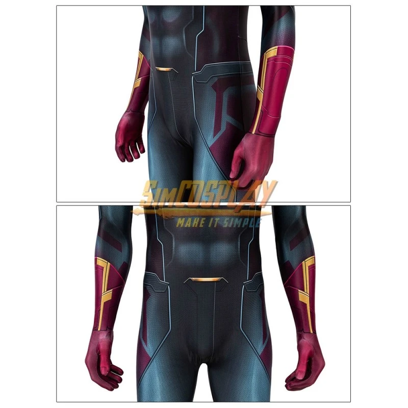 Vision Costume The Wanda Vision Cosplay Suit 3D Printed Edition 7 Vision Costume The Wanda Vision Cosplay Suit 3D Printed Edition - Image 7