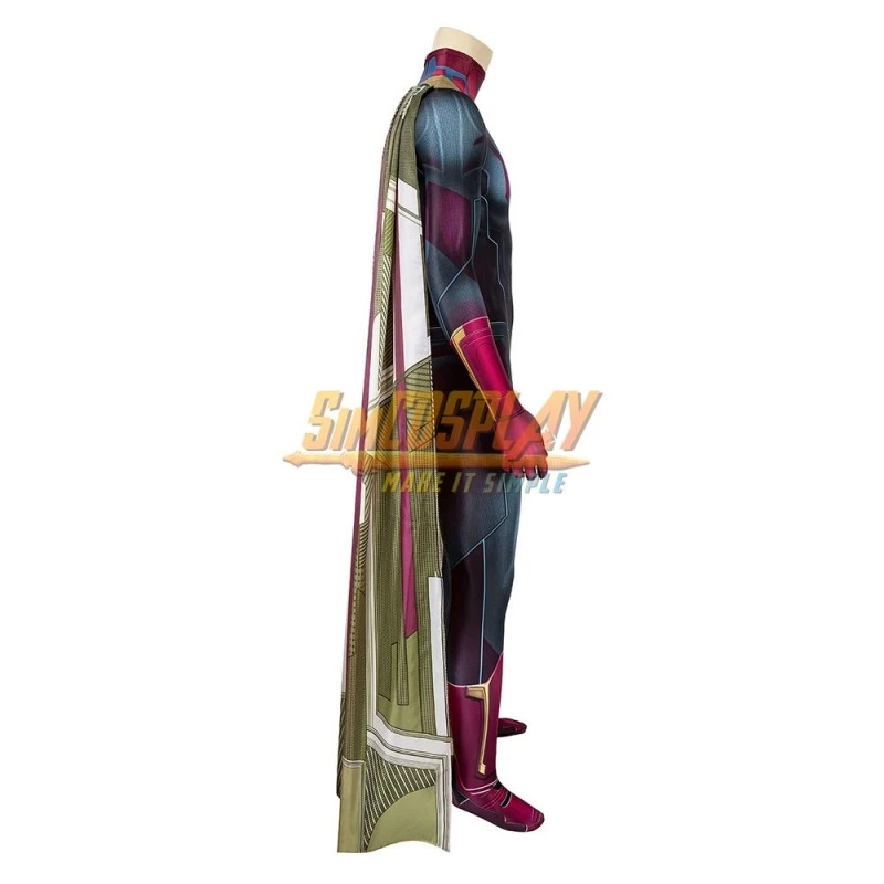 Vision Costume The Wanda Vision Cosplay Suit 3D Printed Edition 3 Vision Costume The Wanda Vision Cosplay Suit 3D Printed Edition - Image 3