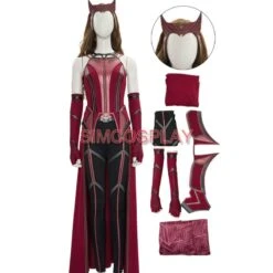 WandaVision Costume Scarlet Witch 2021 New Cosplay Suit Promotional Edition