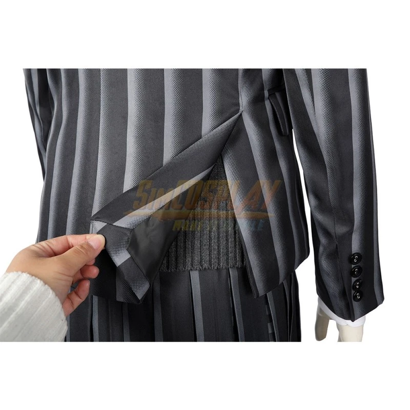 Wednesday Addams Cosplay School Uniform Costume V2 18 Wednesday Addams Cosplay School Uniform Costume V2 - Image 18