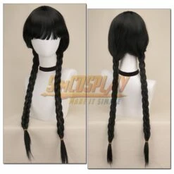 The Addams Family Wednesday Addams Cosplay School Uniform Costume -Simcosplay Outlet Store wednesdaywigs 6