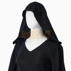 Star Wars 9 Dark Rey Cosplay Costume Full Black Suit -Simcosplay Outlet Store wfp06912