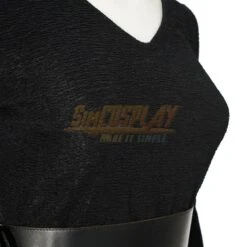 Star Wars 9 Dark Rey Cosplay Costume Full Black Suit -Simcosplay Outlet Store wfp07026