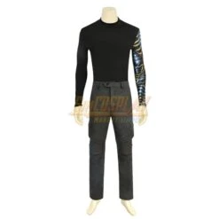 Winter Soldier Cosplay Costumes The Falcon And The Winter Soldier Bucky Barnes Suit -Simcosplay Outlet Store winter soldier cosplay costumes 8