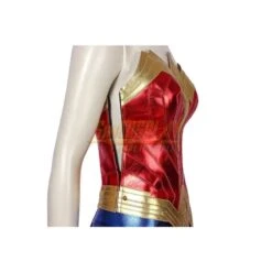 WW 1984 Diana Prince Classic Red Suit Promotion Edition -Simcosplay Outlet Store wonder woman costume ww 1984 diana prince classic red suit promotion edition 14