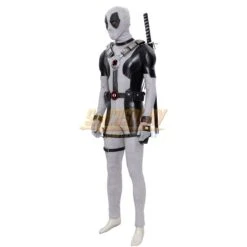 X-Force Deadpool Cosplay Costume White Deadpool Leather Cosplay Suit Top Level -Simcosplay Outlet Store x force deadpool cosplay costume 21