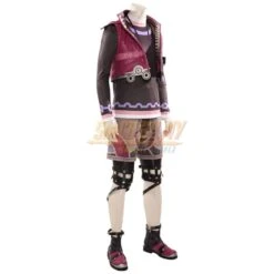 Xenoblade Shulk Cosplay Costume Xenoblade Chronicles Shulk Red Leather Cosplay Suit -Simcosplay Outlet Store xenoblade shulk cosplay costume 2