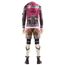 Xenoblade Shulk Cosplay Costume Xenoblade Chronicles Shulk Red Leather Cosplay Suit -Simcosplay Outlet Store xenoblade shulk cosplay costume 4