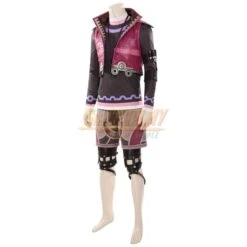 Xenoblade Shulk Cosplay Costume Xenoblade Chronicles Shulk Red Leather Cosplay Suit -Simcosplay Outlet Store xenoblade shulk cosplay costume 6