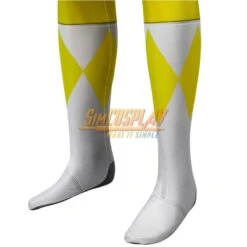 Yellow Ranger Cosplay Suit Power Rangers Yellow HQ Printed Spandex Costume -Simcosplay Outlet Store yellow ranger cosplay suit 11