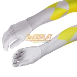 Yellow Ranger Cosplay Suit Power Rangers Yellow HQ Printed Spandex Costume -Simcosplay Outlet Store yellow ranger cosplay suit 12