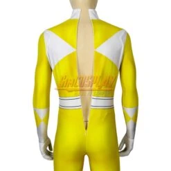 Yellow Ranger Cosplay Suit Power Rangers Yellow HQ Printed Spandex Costume -Simcosplay Outlet Store yellow ranger cosplay suit 7